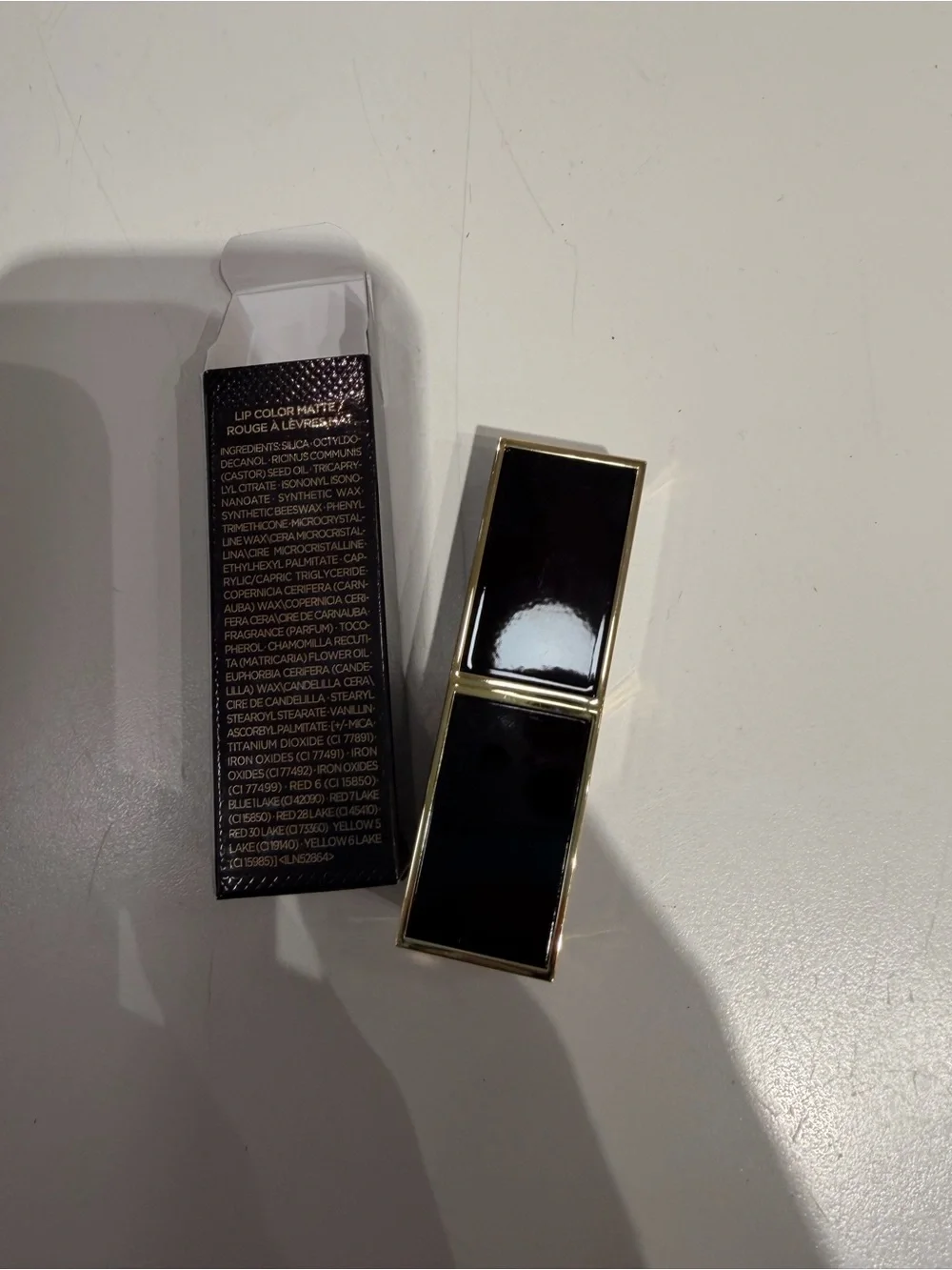 Tom Ford Lip Color Matte Lipstick 07 Ruby Rush Full Size 3g NEW